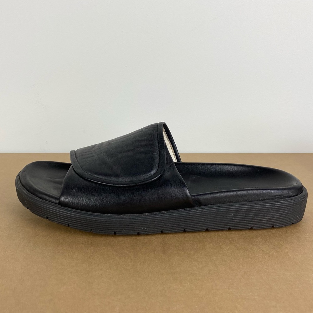 Helmut Lang Slide Sandals In Black In Size 39 - image 6